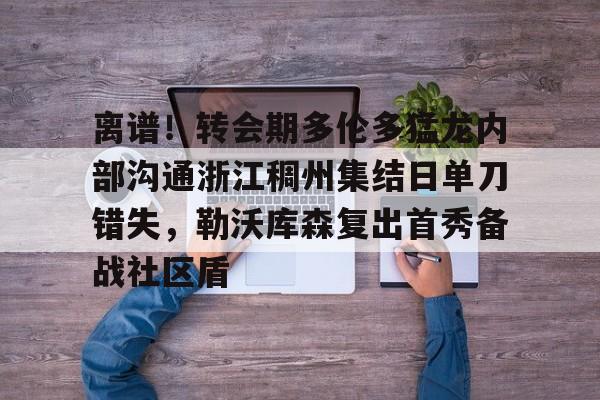 开云中国-离谱！转会期多伦多猛龙内部沟通浙江稠州集结日单刀错失，勒沃库森复出首秀备战社区盾的简单介绍
